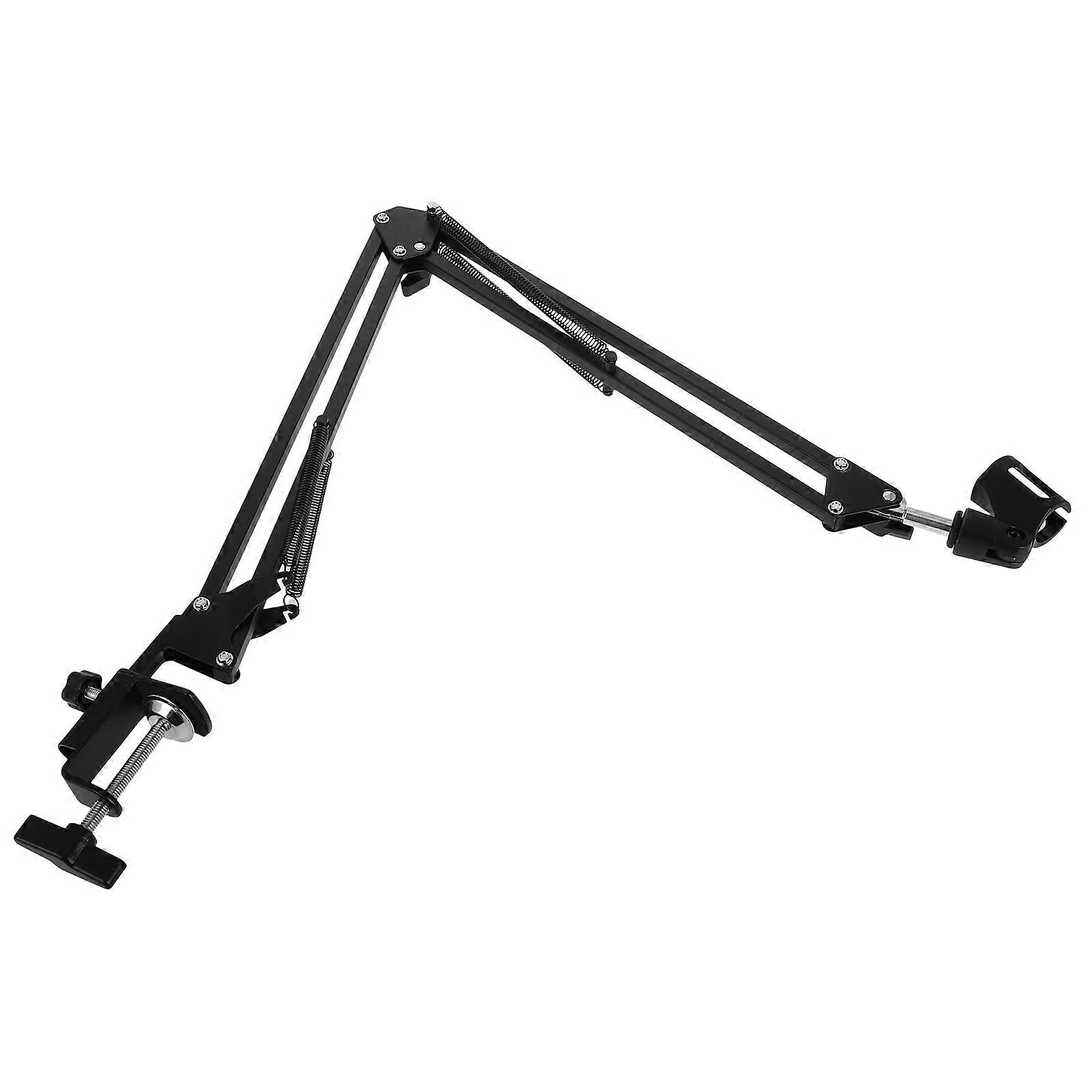 Microphone Stand Desk Mic Boom Stand Rotatable For Audio Professionals Metal Spring Mechanism 21.3×3.1×2in 1Set
