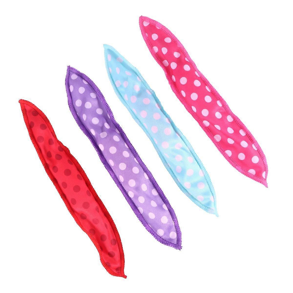 Soft Curlers Sleep Styling Tool For Women Purple Dot 20Pcs Material