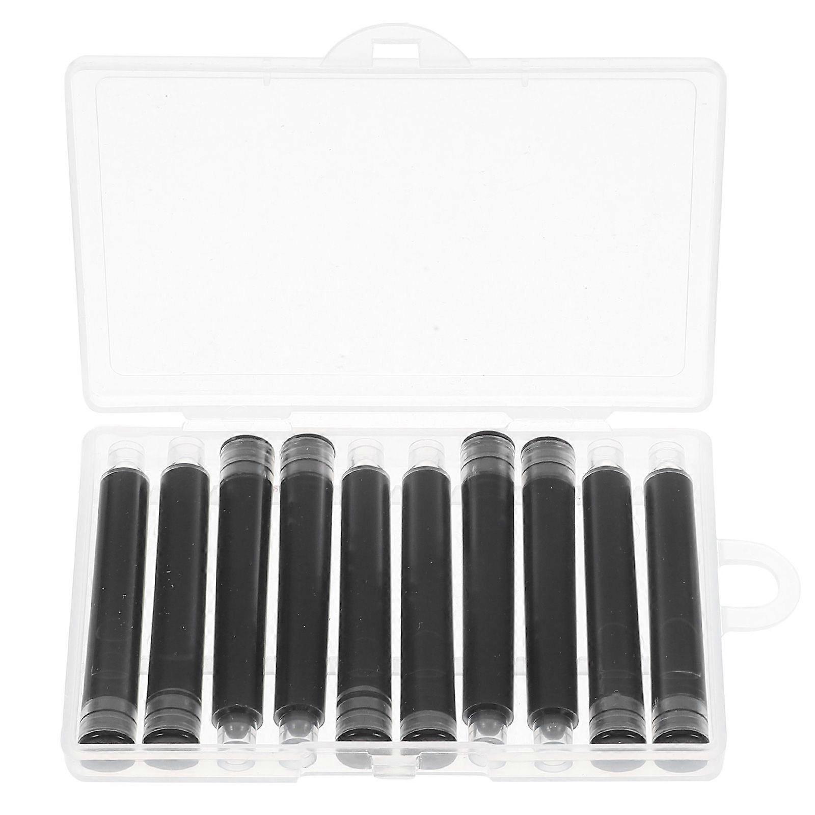 1 Set Fountain Pen Ink Cartridges Quick-Drying Refillable Ink Refills for Smooth Writing, Ideal for Students Suitable for Homework and Practice