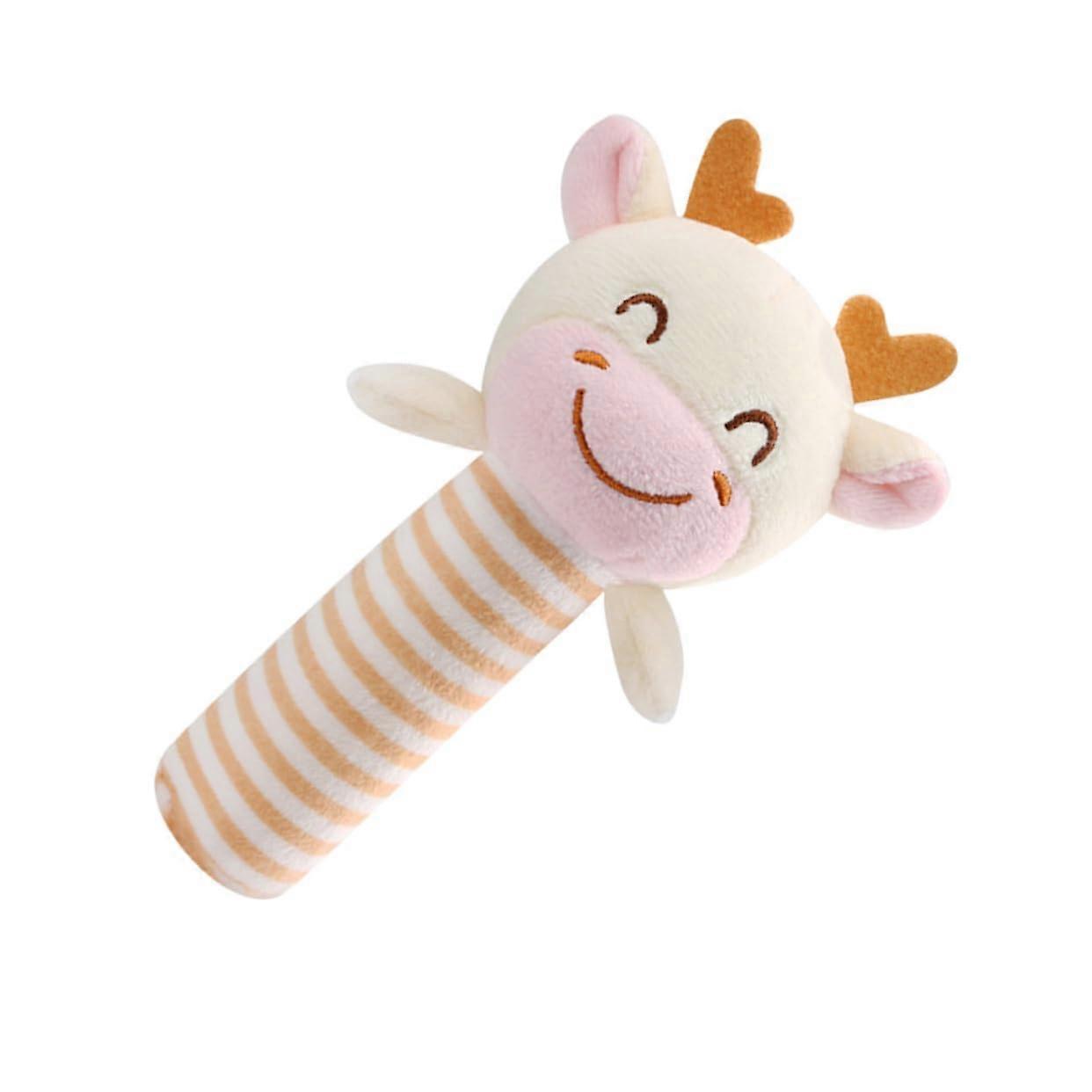 Handbell Toy for Babies - Plush Bed Bell Toy with No Deformation - Toddler Soothing Rattle for Playtime Activities