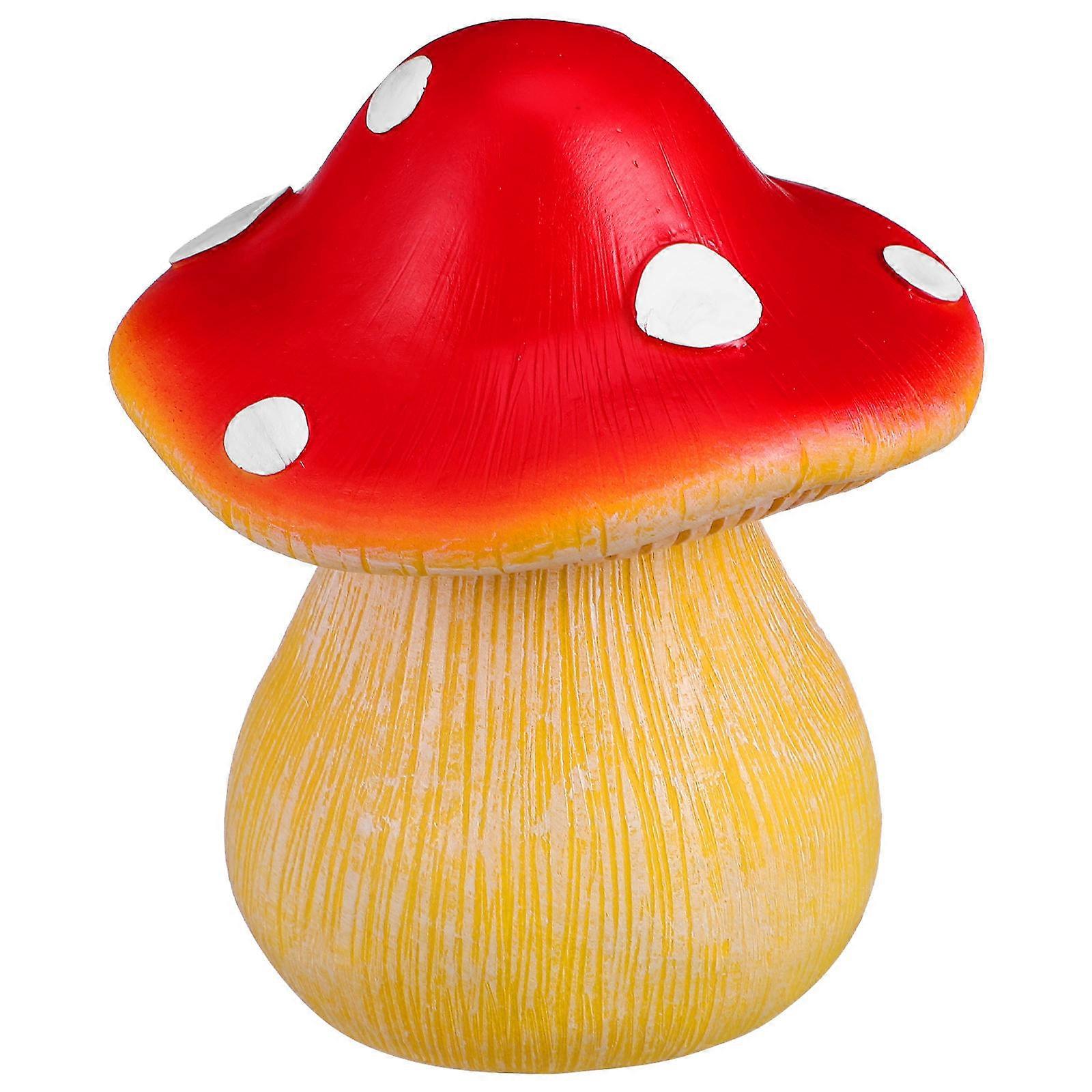 Fake Mushroom Key Hider with Hide A Key Outside 1 Set Safe Secret Storage Container Garden Decoration