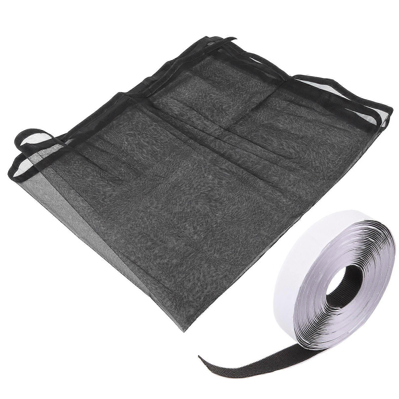 Self Adhesive Window Screen Mesh Nylon Insect Protection Square Home Use 1 Set