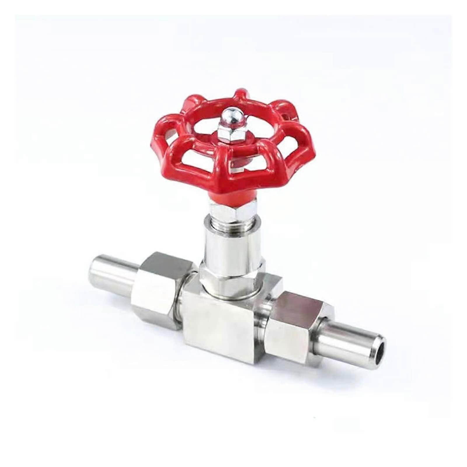 1/4' 3/8' 1/2' BSP External Thread Pressure Stainless Steel 304 ShutOff Needle Ball Valve J13160P Flow Control Valve (0.25 Inch) Ref: 7898