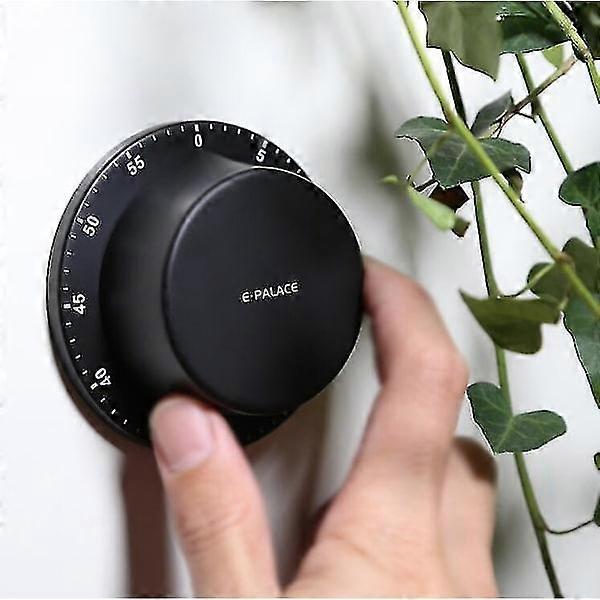 Kitchen Timer Cooking Timer Clock With Alarm Magnetic Back Plate Stand Stainless Steel Body Mechanical Countdown Timer