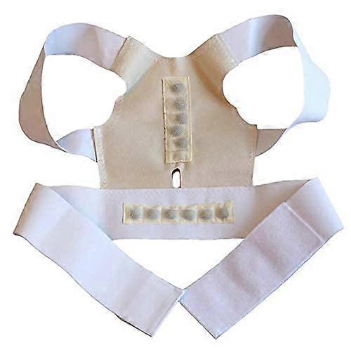 Posture Corrector for Men and Women, Magnetic Back and Shoulder Support Belt, X-Large, Color 01, Adjustable Design
