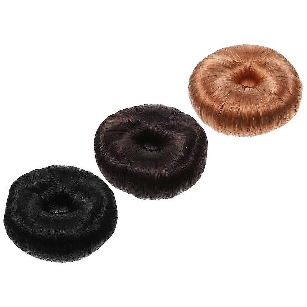 Messy Bun Hairpiece for Hair Use Assorted Color Plastic Thick Volume Easy to Fit