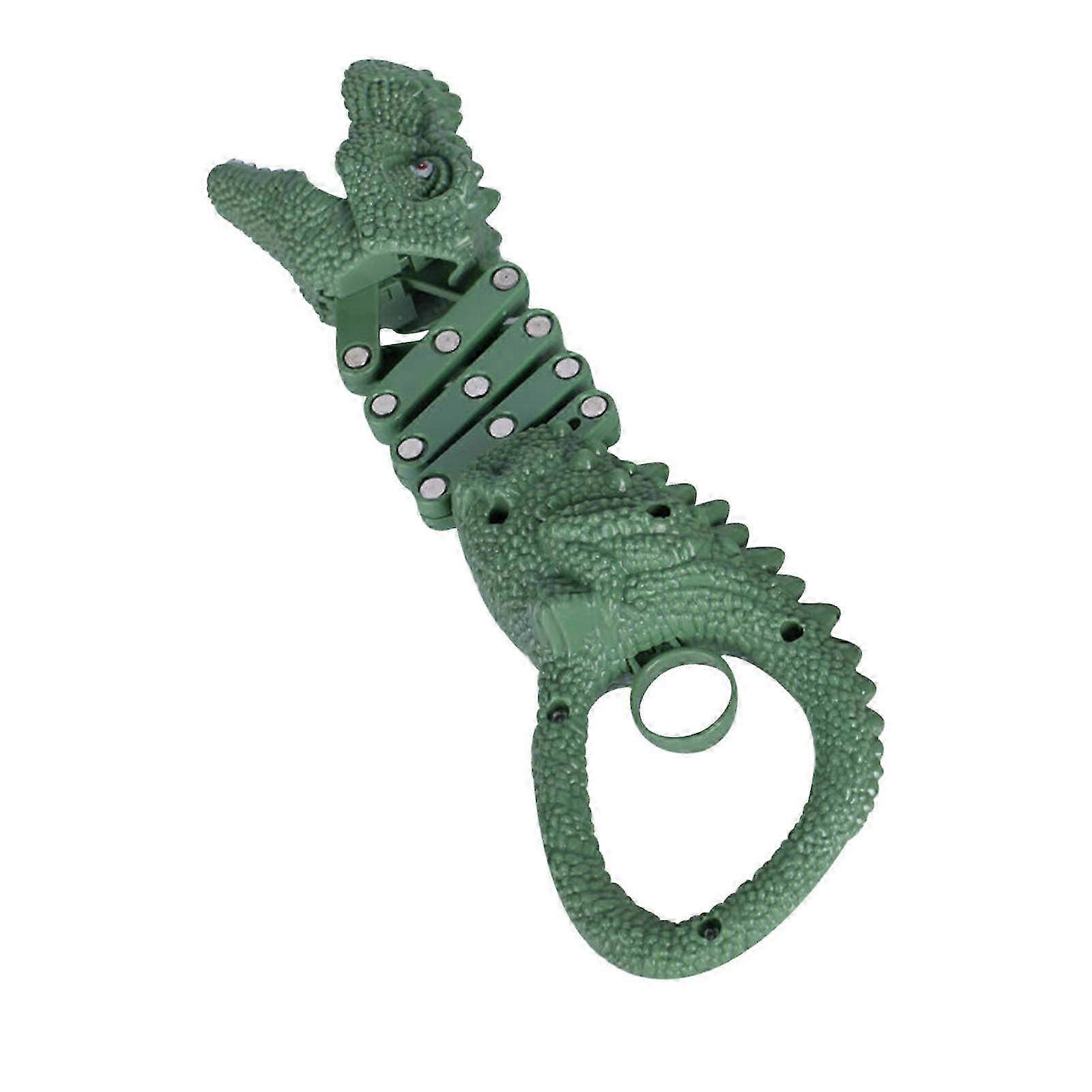 Funny Dinosaur Retractable Spring Manipulator Clip - Decompression Toy for Stress Relief & Tricky Fun Small Gadget