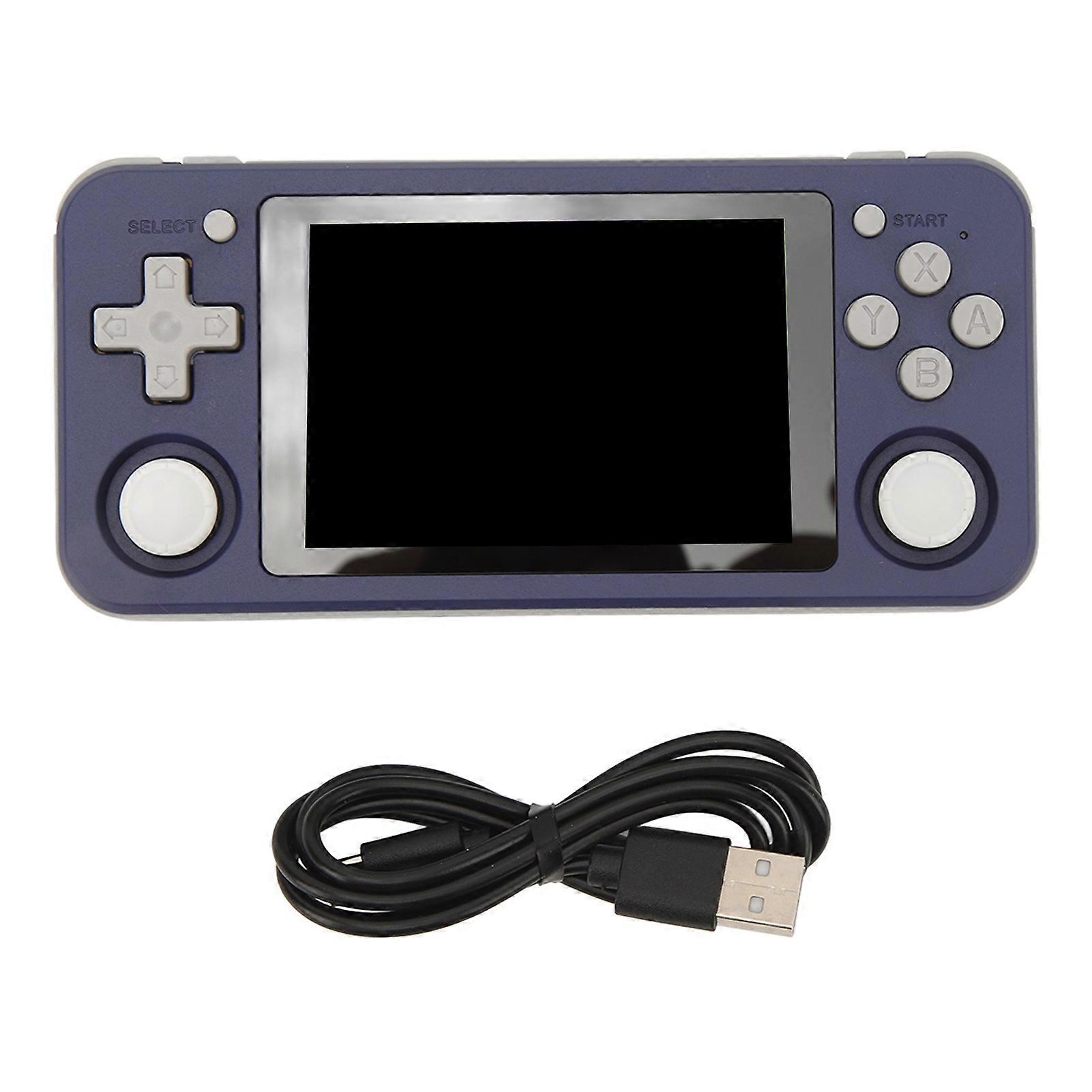 RG351P Handheld Game Console Various Games High Resoultion Retro Gaming Machine 64G Purple