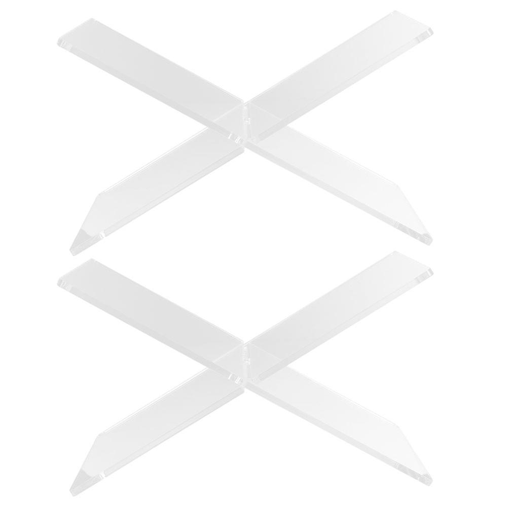 2pcs X Shaped Reading Holder Creative Rack Multi Functional Book Stand