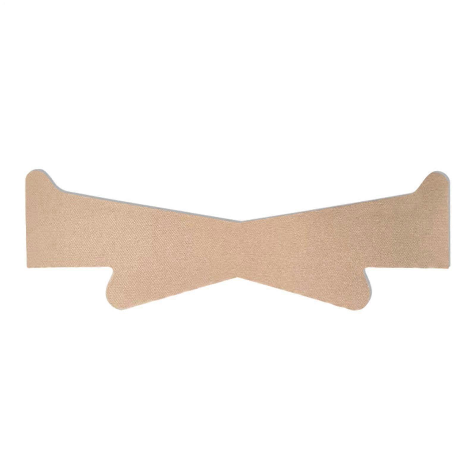 Halsklebebandheben - Invisible Face-Lifting Tape with Adjustable Neck and Face Support Strap, Skin Firming Patches, Elastic Cloth, 5 Stickers
