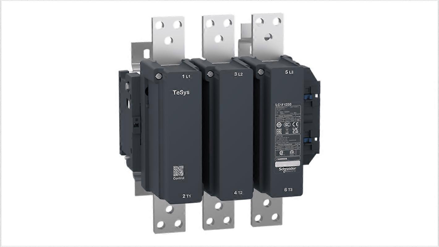 Schneider kontaktori 3-napainen 1.26ka 220v AC-kela LC1F1250M7