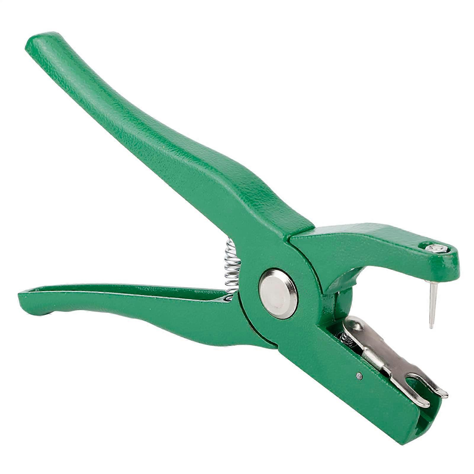 9.6in Viehstock Ear Tag Applicator, Aluminium Alloy Livestock Tag Tool for Cattle, Pigs, Goats, and Sheep