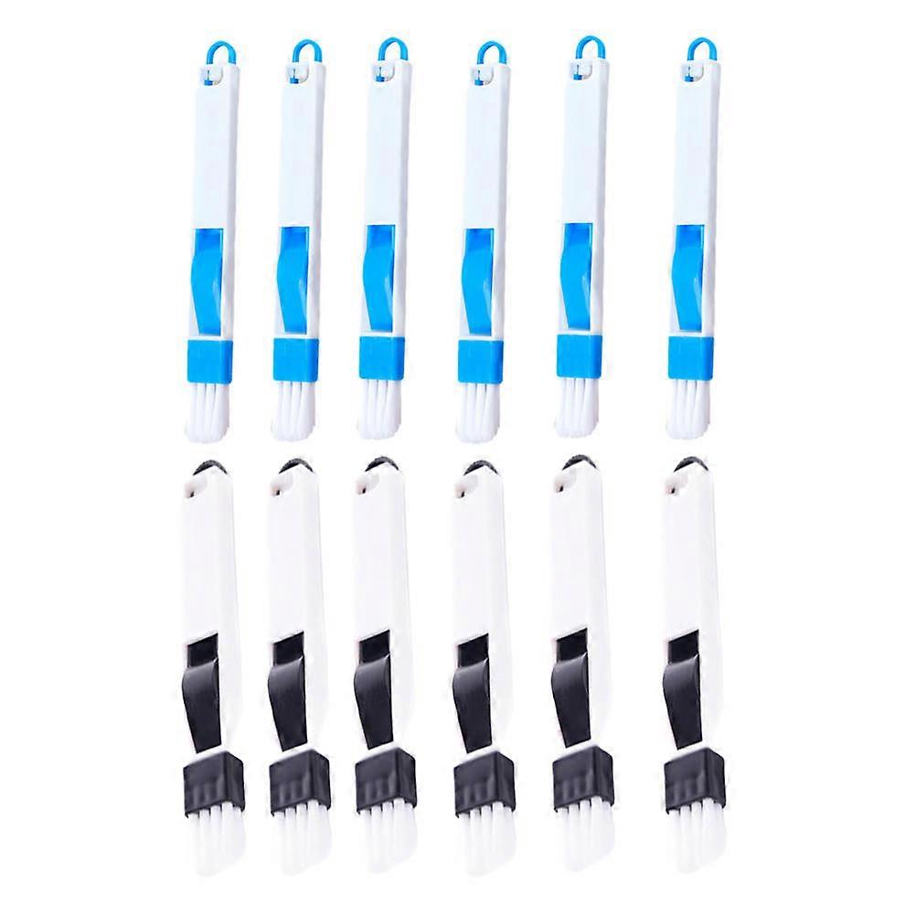 Keyboard Cleaning Brush with Dustpan 2in1 Design for Daily Cleaning Grooves and Edges Assorted Color Plastic
