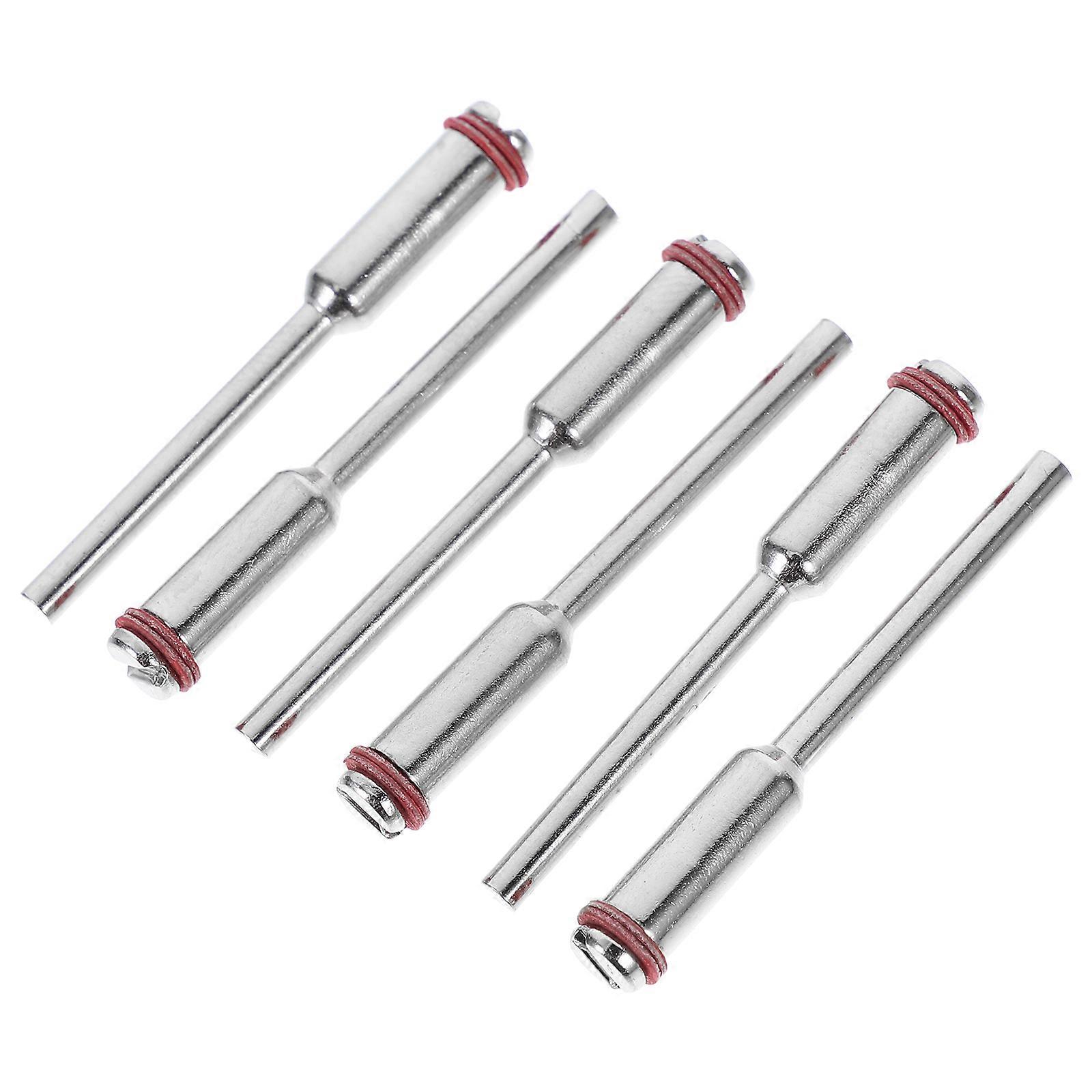 Connecting Rod Extension Shaft For Grinder 6Pack Silver Duel Mesh Design Ideal For Woodworking Tools Buffing And Cutting