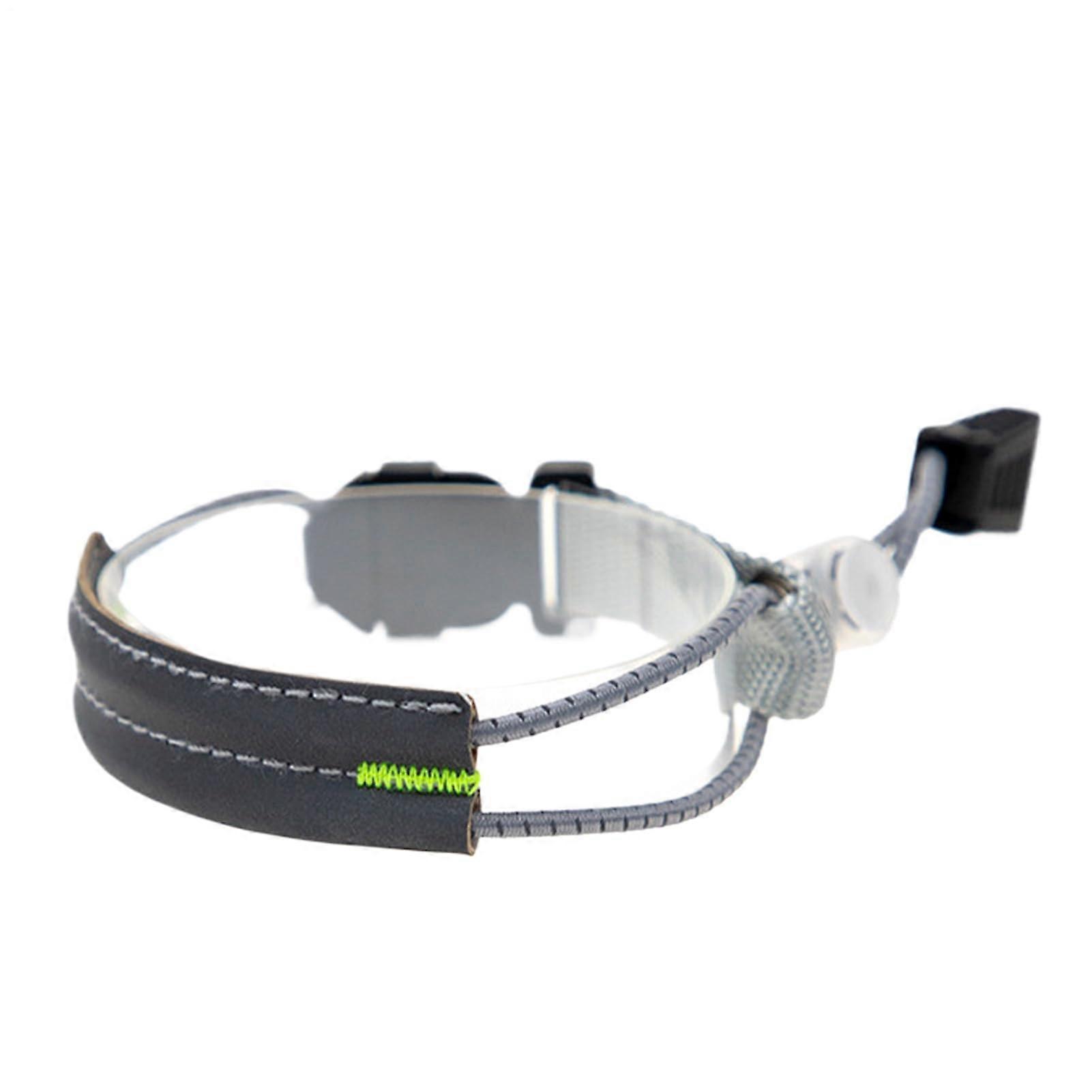 Reflective Running Belt  Adjustable Elastic  Visibility Reflective Strip  For Sports, Outdoor, Night Commuting, and Cycling Gray