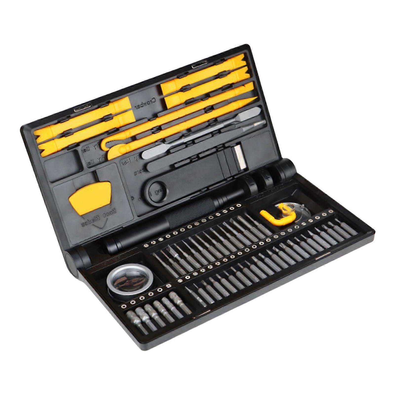 69 in 1 Precision Screwdriver Set for Electronics, 42 Bits Tool Kit, Gifts for Men, Compact Repair Tools