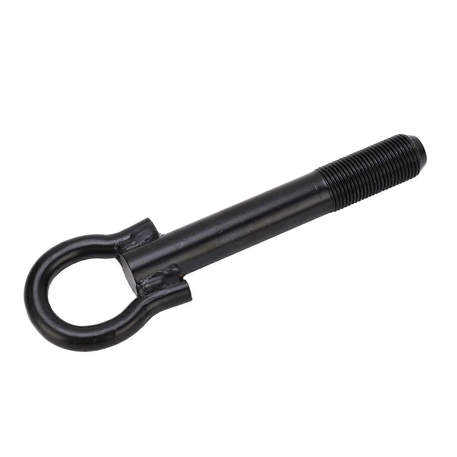 Trailer tow hook  forged steel eye ring, robust