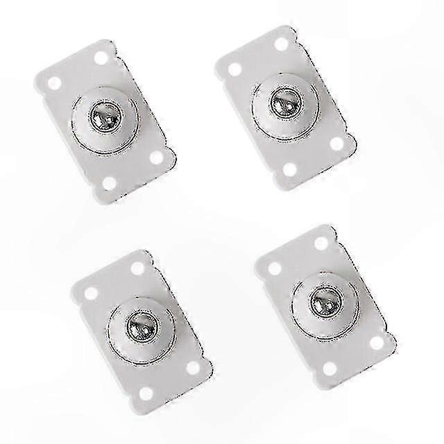 4-Pack Mini Swivel Casters with 360° Rotation for Furniture and DIY Projects