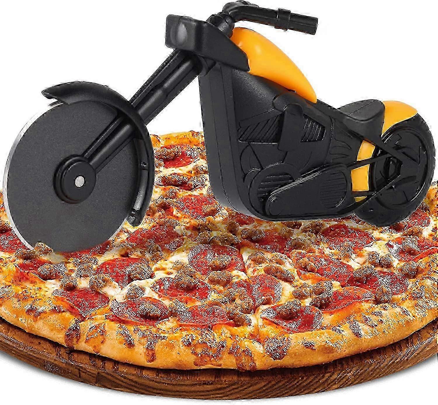 1 Stück Motorrad-Pizzaschneider