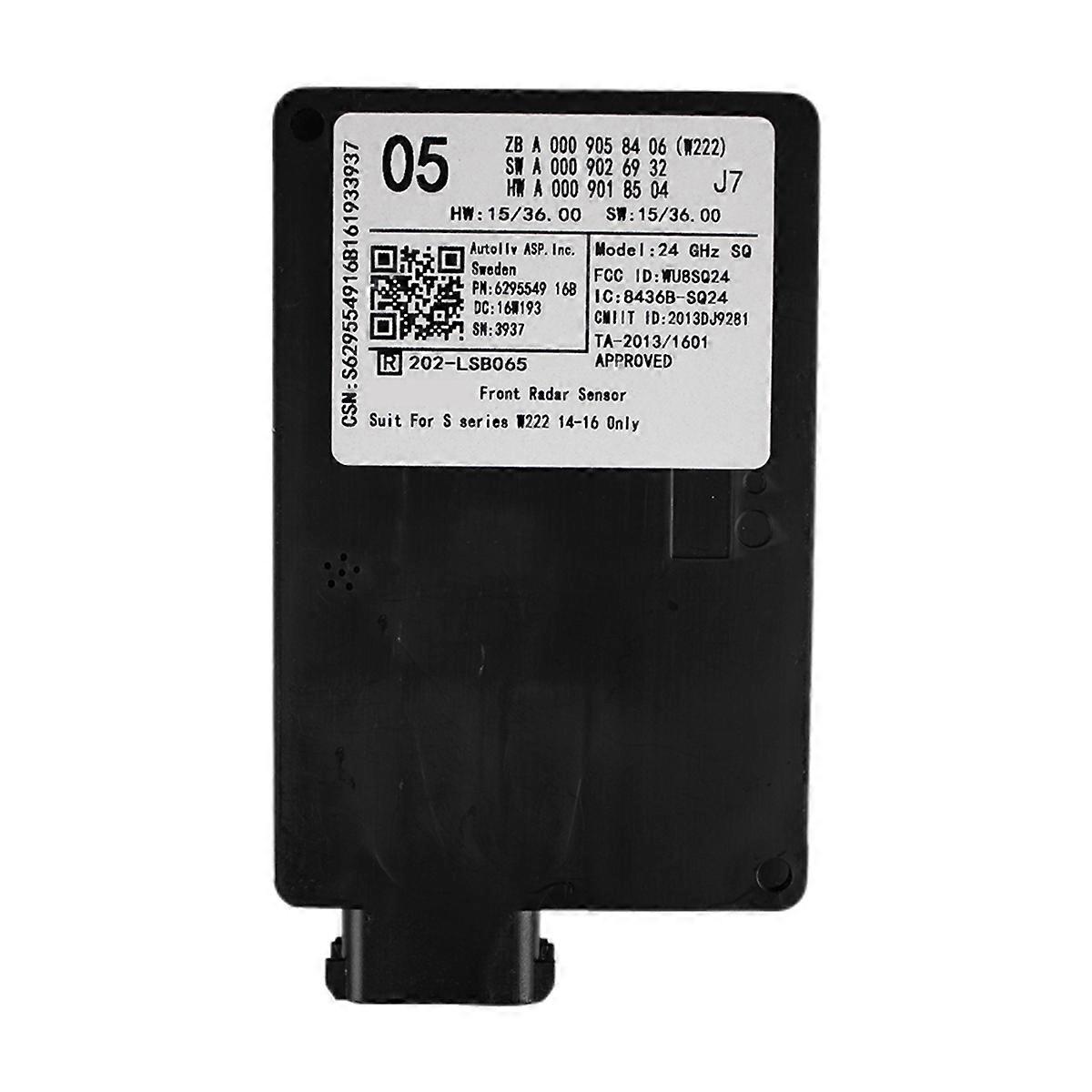 New A0009058406 Forward Collision Warning Module FCW for - S Class W222 14-2016 Front Radar Distance Sensor