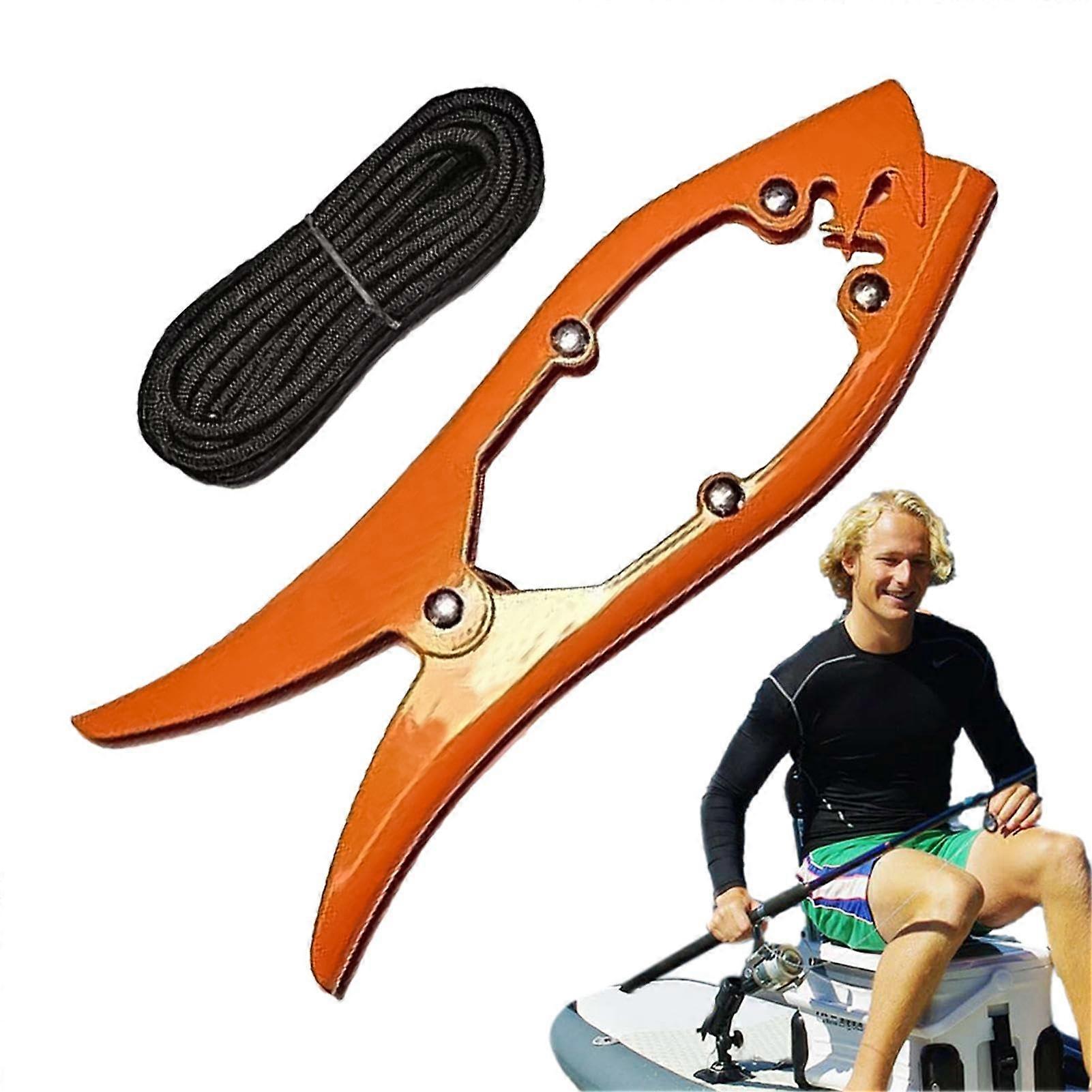 Kayak , Handle, Clamp with Teeth, Handle with Rope, Your Kayak, Canoe or Boat Safely and Secure Your Kayak Canoe Boat