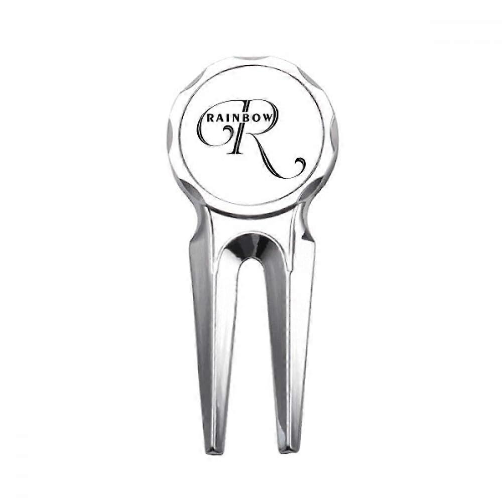Letter Expression Rainbow Golf Divot Tool Golf Ball Marker Tool Ref: 6979