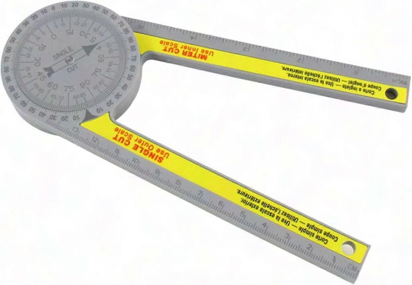 Precision Miter Saw Protractor Angle Finder Tool for Woodworking & Construction