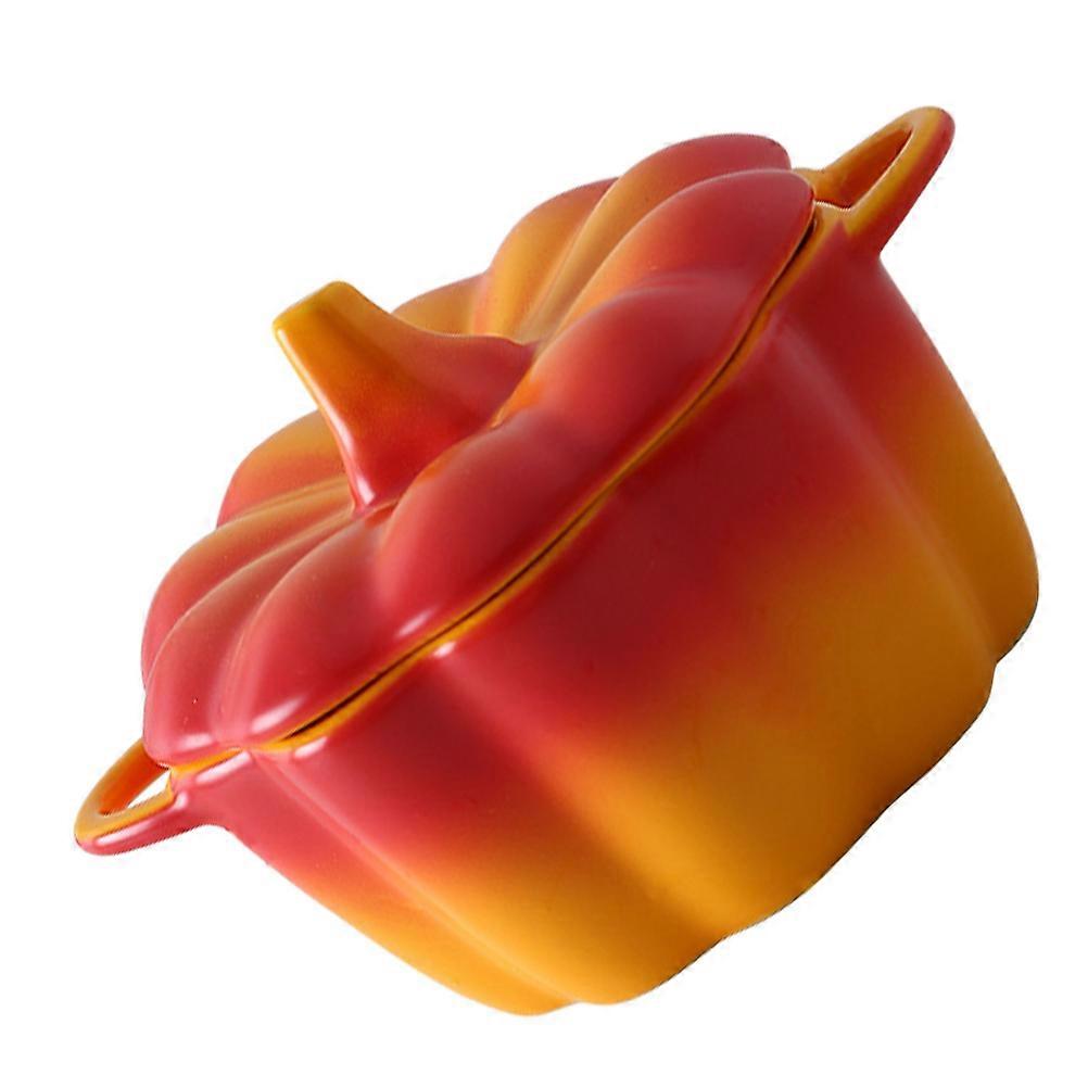 Ceramic Fruit Bowl with Lid for Housewarming Assorted Color Serving Desserts 1Pc