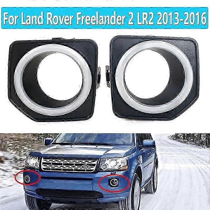 Freelander 2 LR2 2013-2016 Front Bumper Fog Lamp Cover Frame Shell Replacement Parts