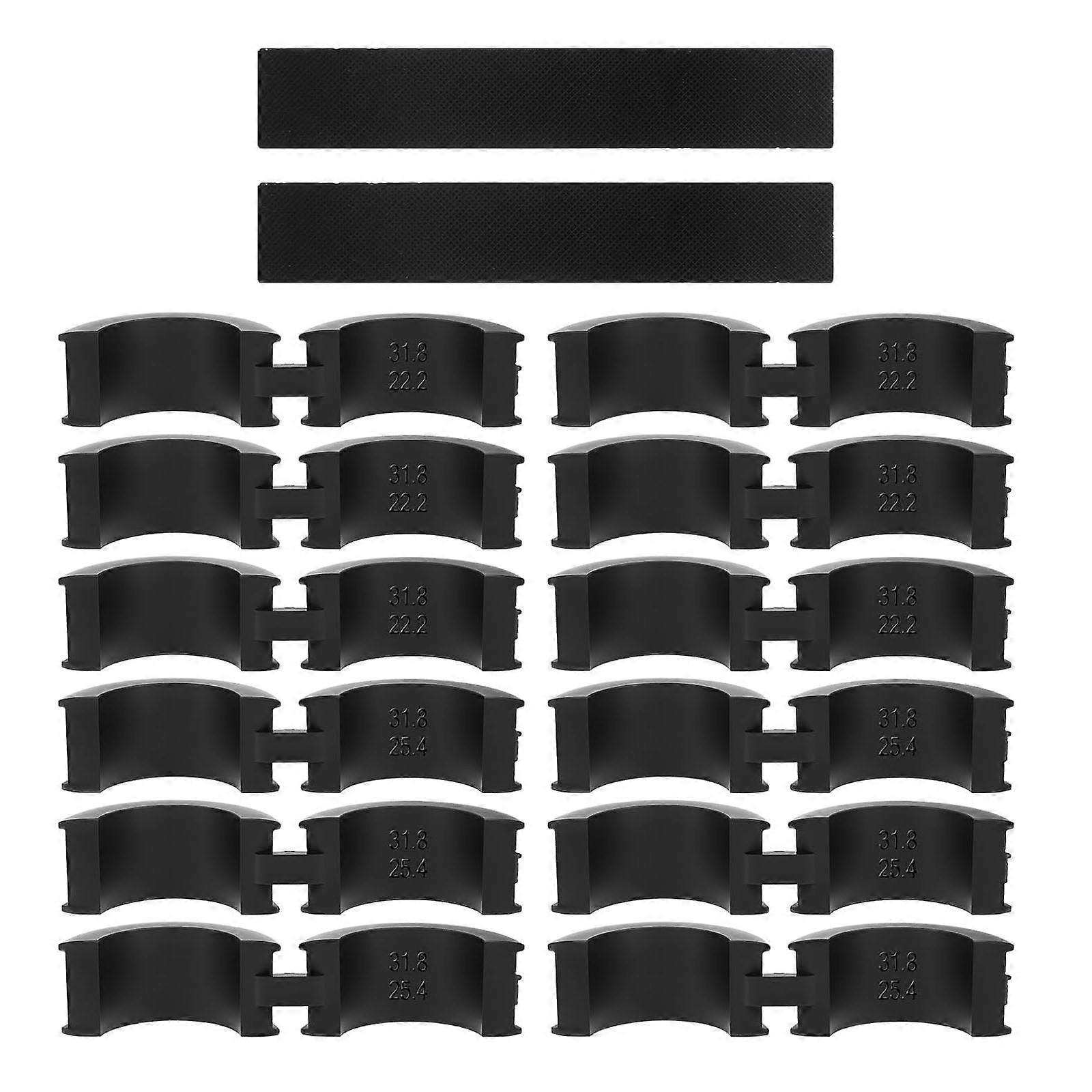 Rubber Handlebars Spacers Extended Pad Nonslip Frictions Enhancement For Bike Handle Protecting and Comfortable Multicolor