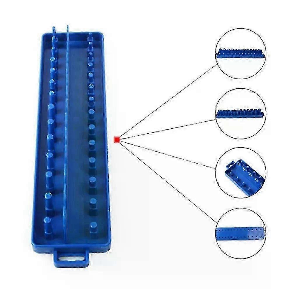 Metric-Socket Wrench Head Storag Organizere 1/4 Plastic-Socket Tray...