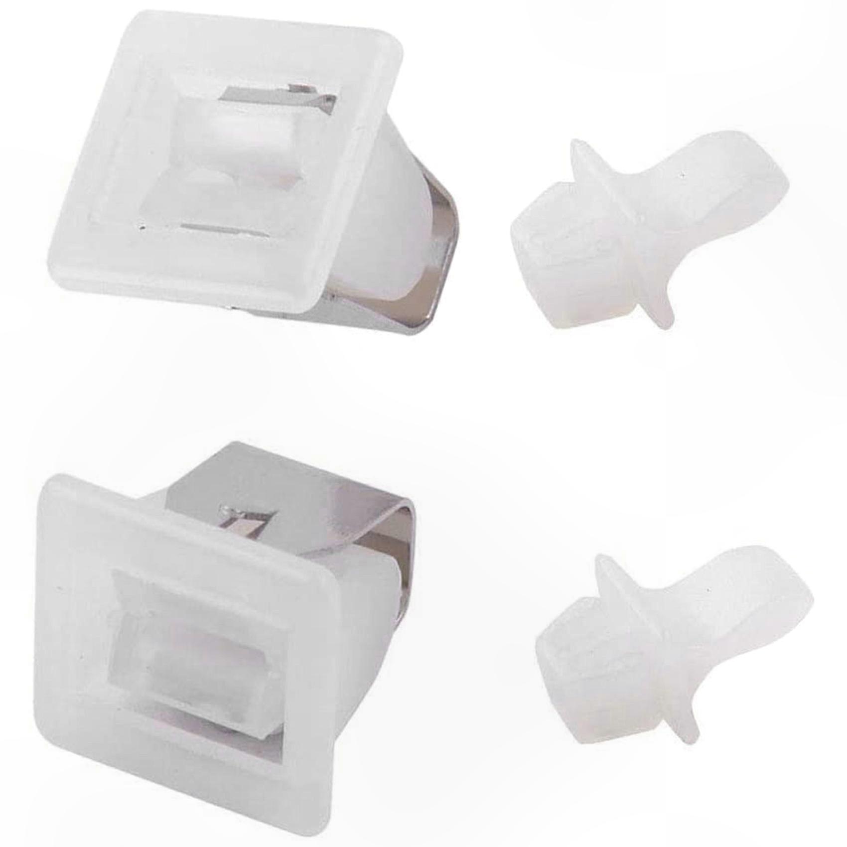 4-Pack Dryer Door Latch Kit Compatible with Multiple Models Including 306436 and 279570