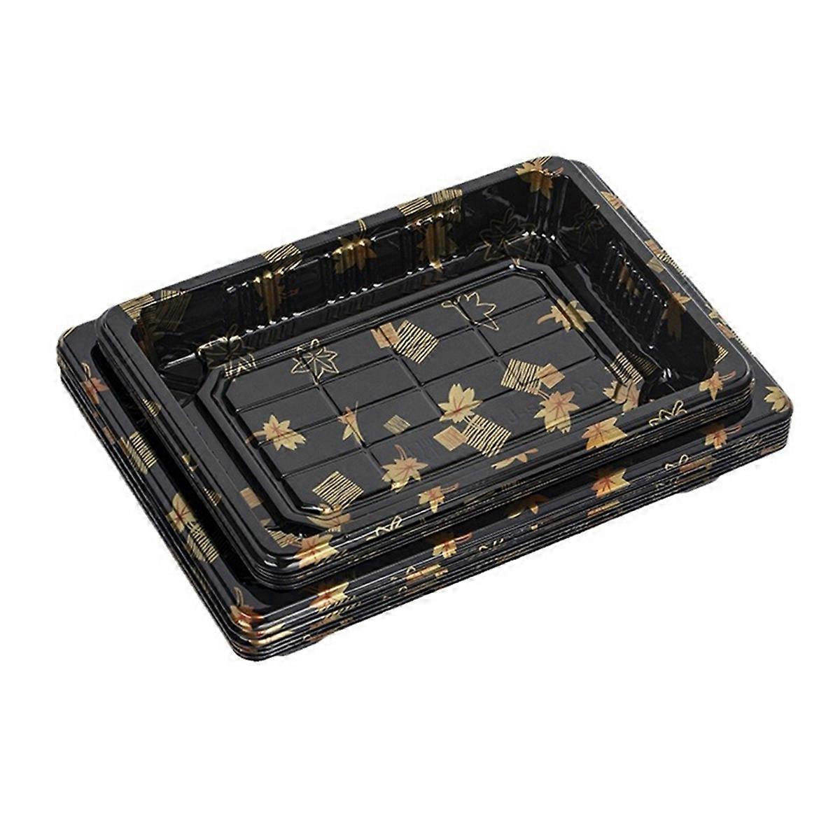 Disposable Sushi Packing Box Fruit Cake Carry Out Container Take