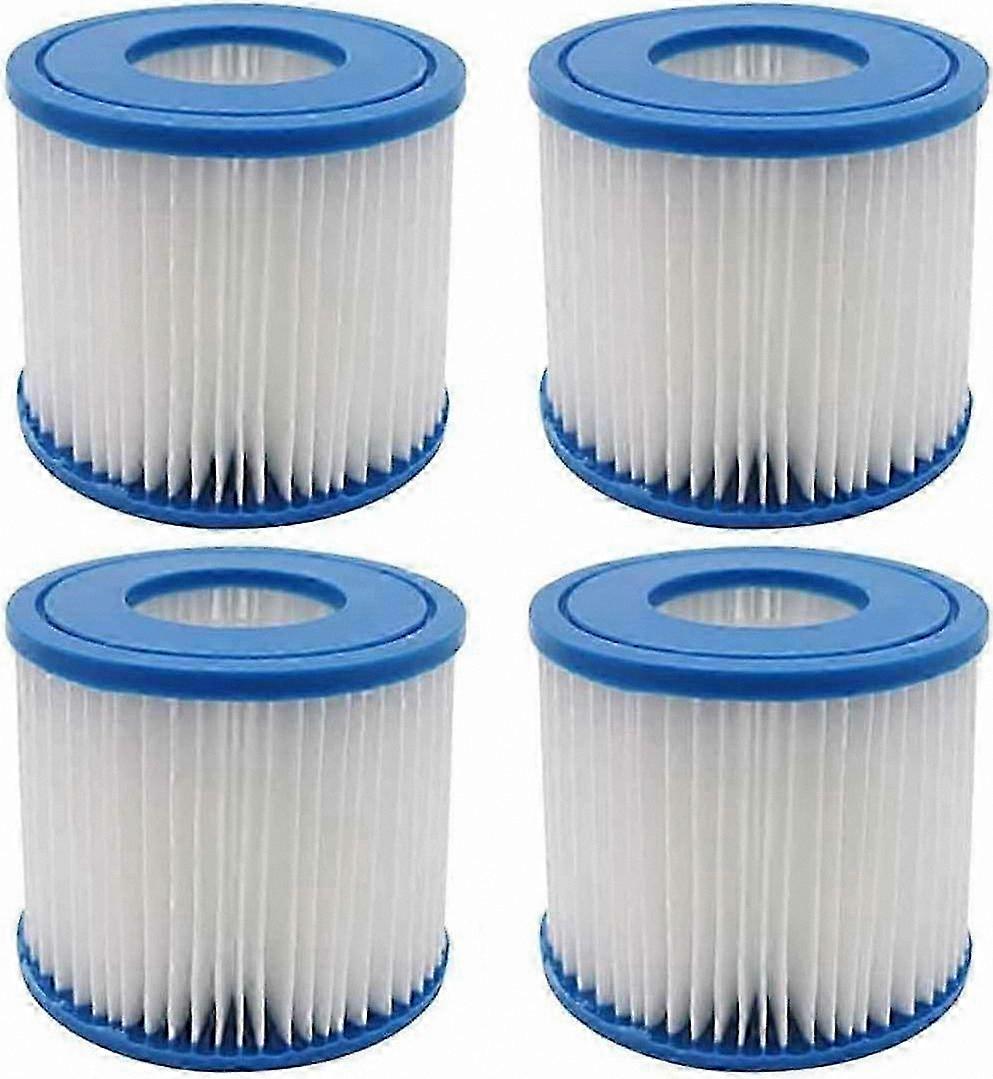 Paquet de 4 filtres de piscine de rechange pour le type D, compatibles avec les modèles SFS-350 RP Series et RX-600