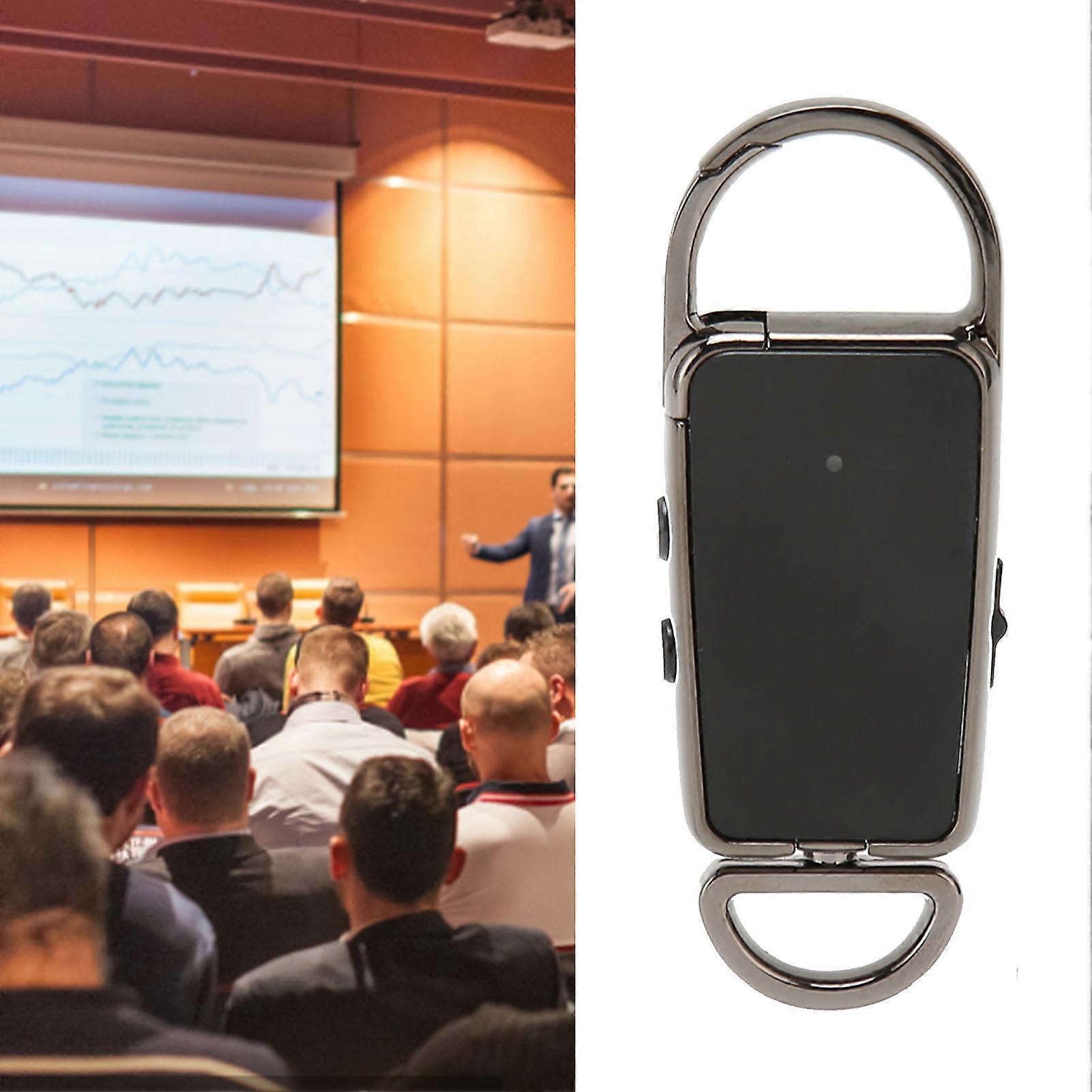 Mini Voice Recorder 8GB HD Noise Reduction Portable with Hook