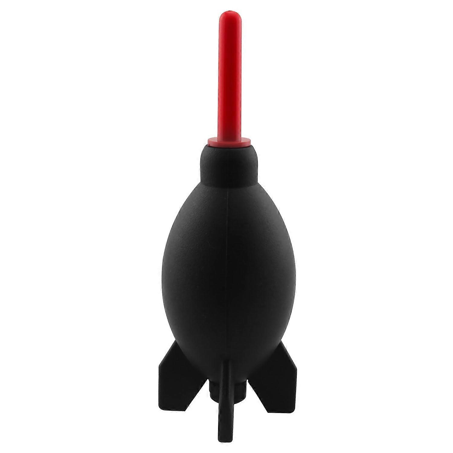 Camera Cleaning Ball Black With Red Stick Rocket Head For Dusting, Balloon Blowing, Digital Camera And Computer Cleaning