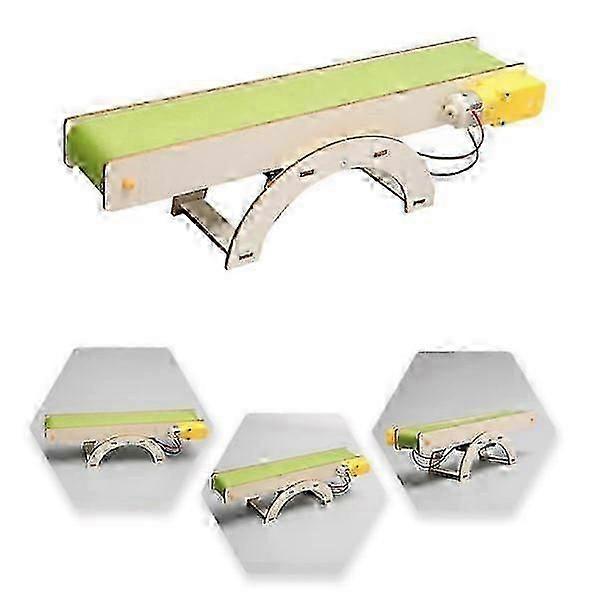 DIY Conveyor Belt Creative Assembly Kit, Educational Teaching Attachments