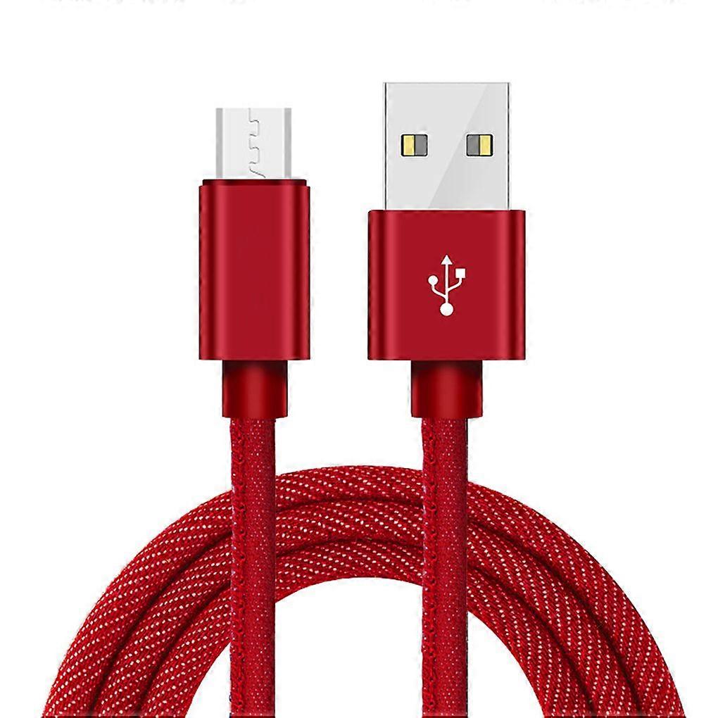 Denim Data Phone Mobile Charger Cable fits Android Type-C Data Line