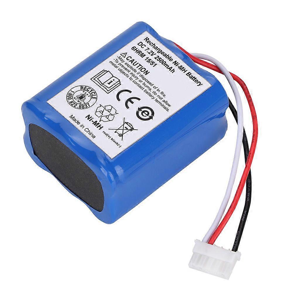 7.2Volt 2.5Ah 2500mAh Ni MH Rechargeable Battery for iRobot Roomba Braava 380 380T High Quality