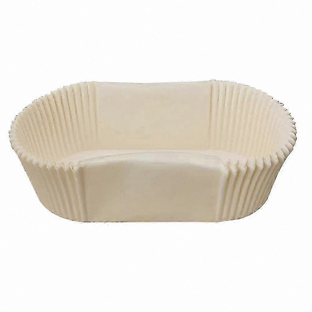 40-Pack Non-Stick Baking Parchment Loaf Liners with Straight Edges for Greaseproof Cake Preparation