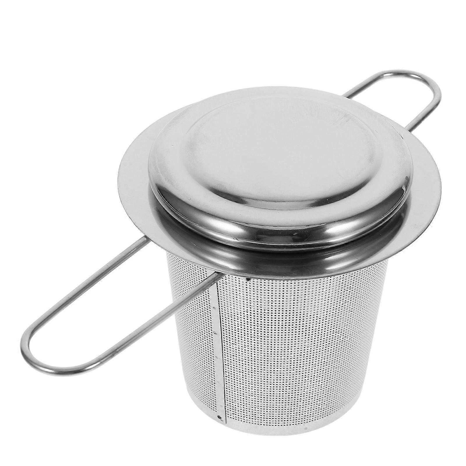 Metal Tea Strainer Extra Fine Mesh Filter for Loose Leaf Tea Accessories Enthusiasts 1Set