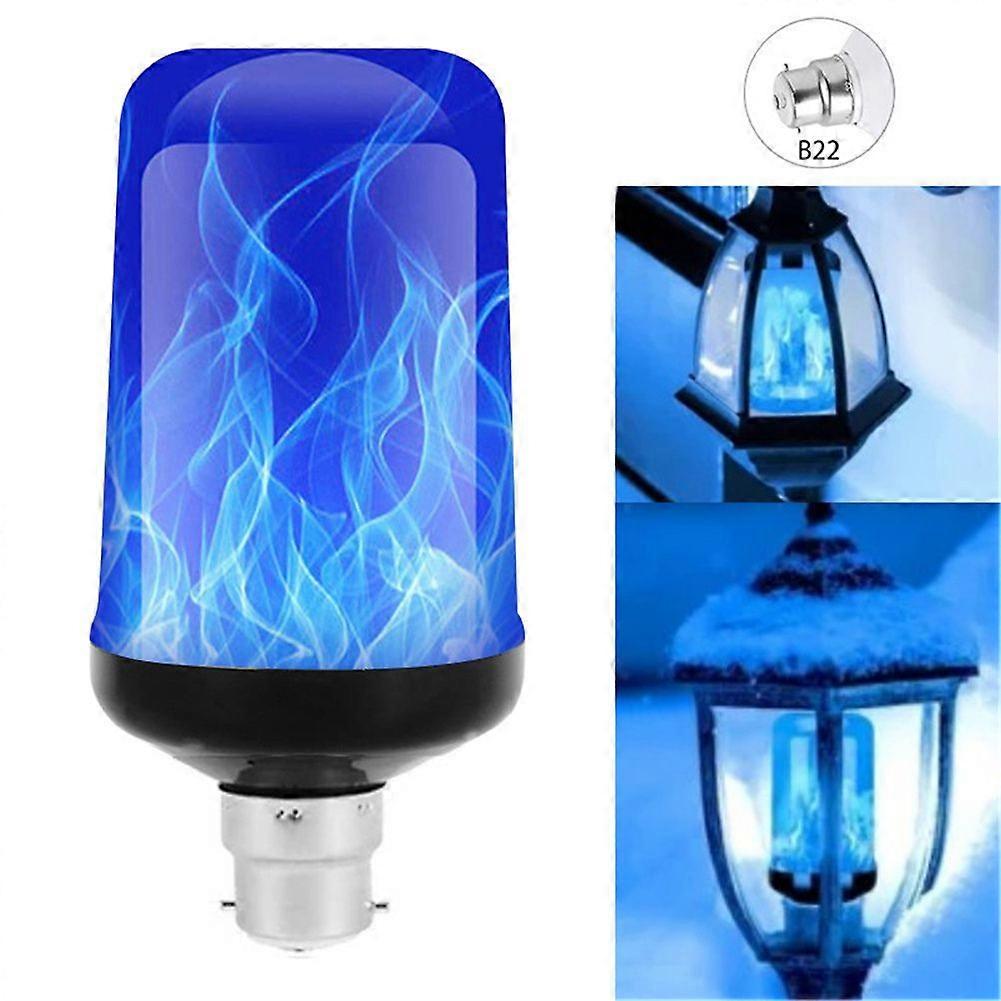 E26 LED Halloween Christmas LED Flame Lamp B22 E27 Corn Bulb Light Emulation Dynamic Flame Effect Light Bulb AC85V-265V For Home