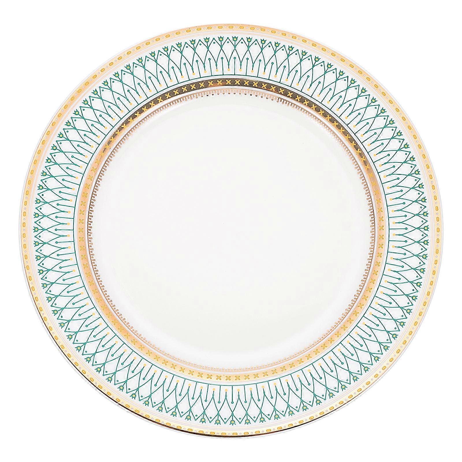 Steak Plate Ceramic Serving Plate for Home Use Assorted Color