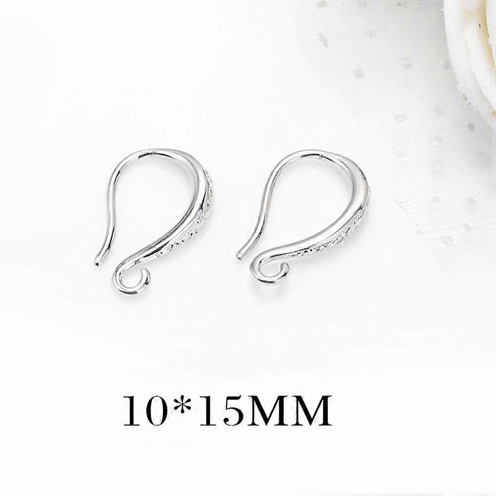 DIY Ear Hook Earring Accessories for DIY Use 3Pair Delicate Metal Earring Hooks