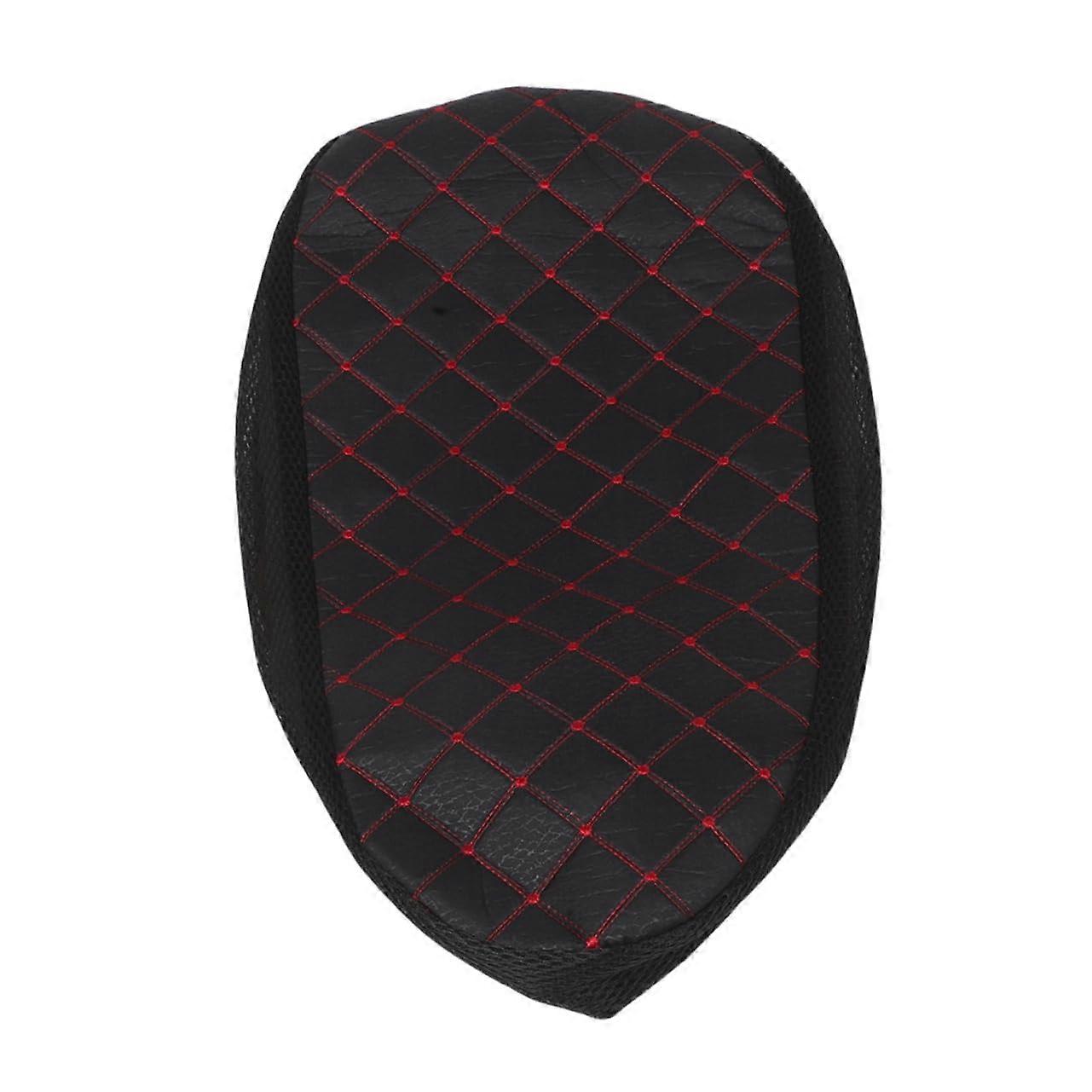 Motorcycle Seat Cover Fake Leather Waterproof All Weather Universal Fit Seat Protector