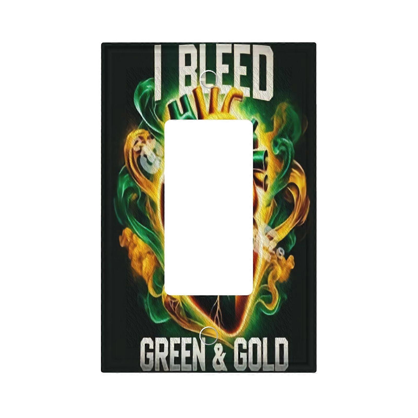 Packers Switching Lights Single Leather Roman Frame Switch Panel Wall Panel Single Double/Pull Light Switch