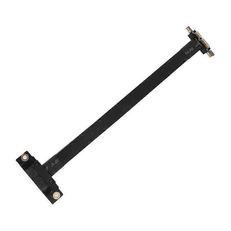 Cablu Riser Pcie X1 Dual Right Angle Cablu Prelungitor PCIE 3.0 X1 To X1 8Gbps Pci 1x Riser Card 20cm JU