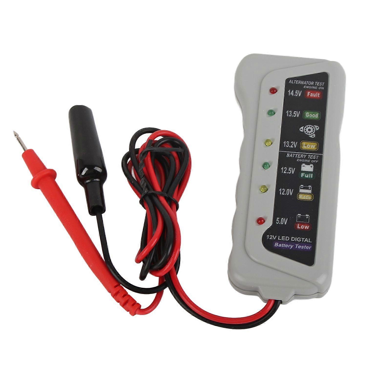 214.8V Car Van Auto Battery Tester Storage/Maintenance Charger System Analyzer Checker Tool