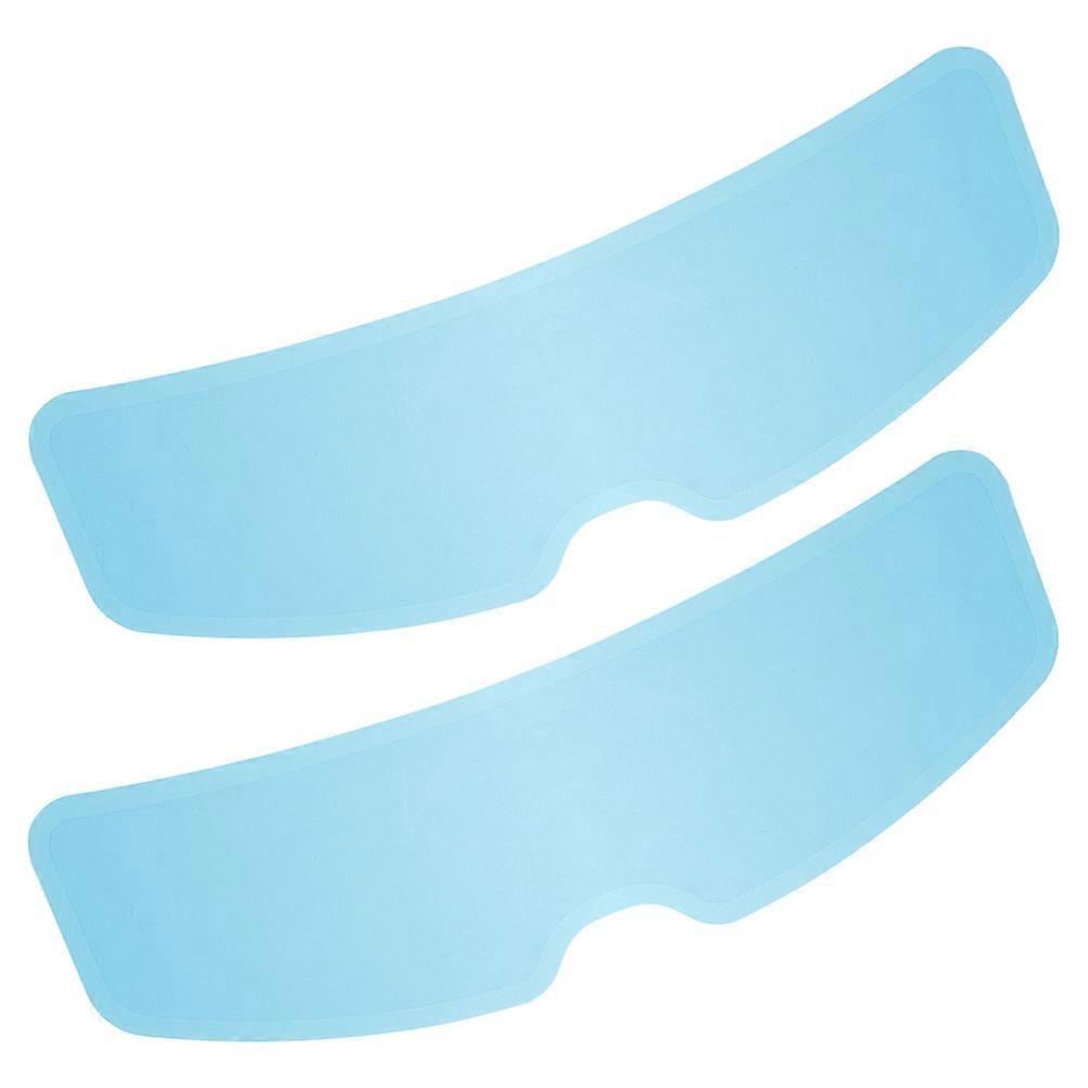 Anti Fog Film for Motorcycle Rainproof Use with 2Pcs Universal Patch