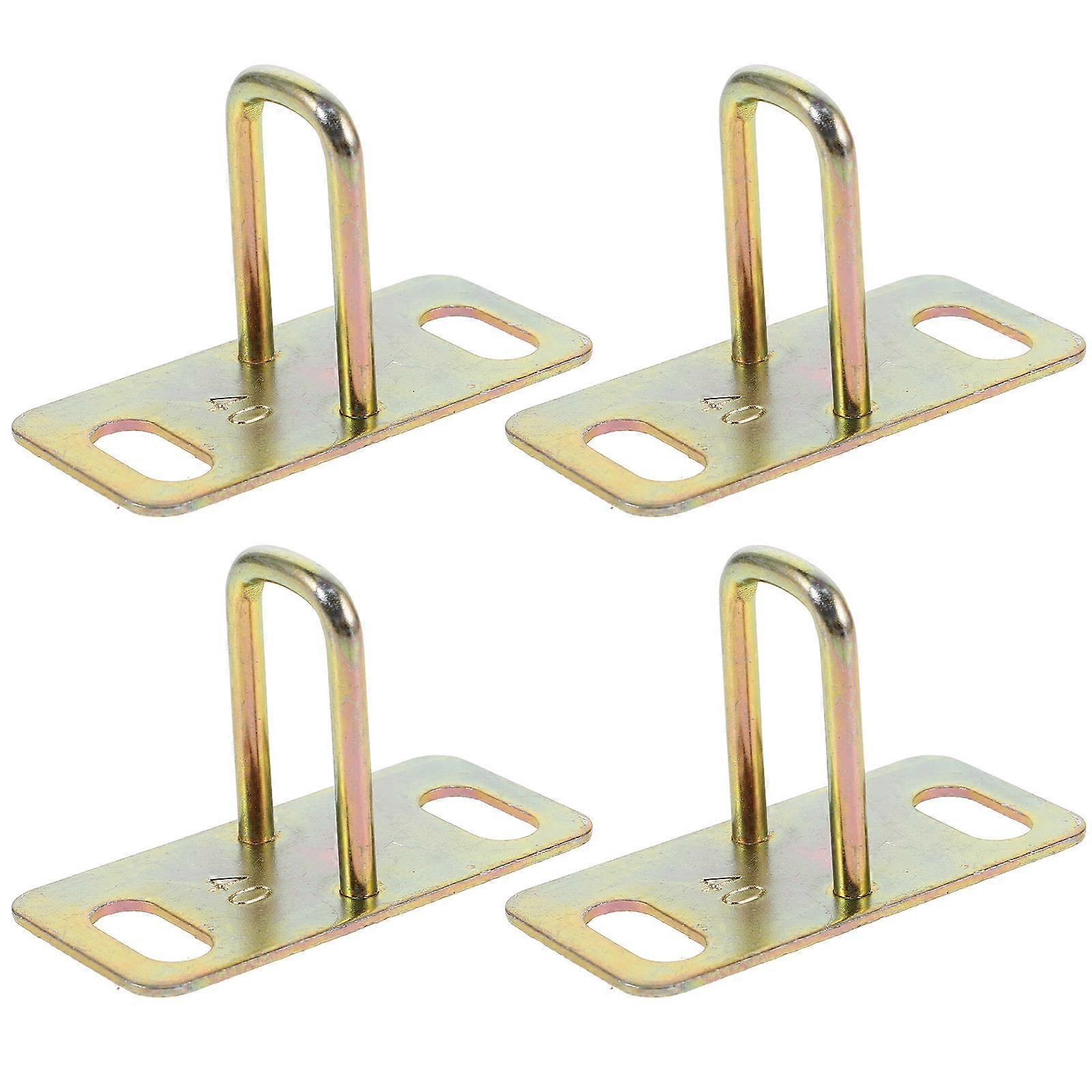 Motorcycle Seat Locking Mechanism Parts 16 Pcs For Vehicle Owners Gold Compact Design Easy Installation